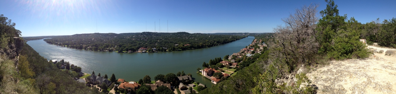 Panoramic View from Mt. Bonnell
